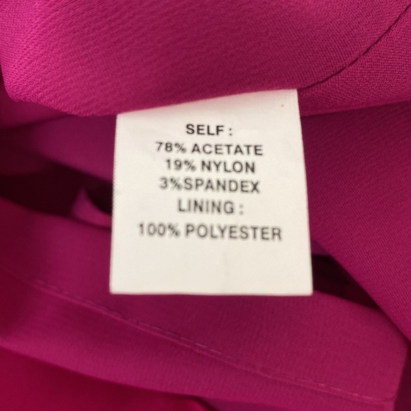 Phoebe Couture Mini Cocktail Dress 6 Pink Retail $298 - Picture 10 of 13